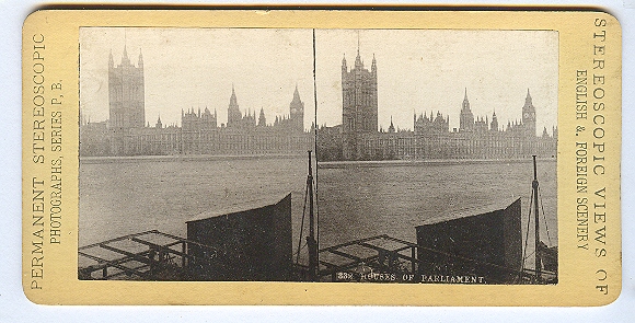 England of 600/1200 Card Set #239 Keystone Stereoview Tower of London & Bridge 